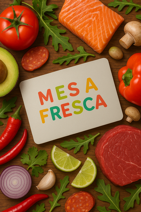 Cartão Presente Mesa Fresca